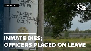 11 staff placed on leave as inmate's death at New York state prison sparks investigation