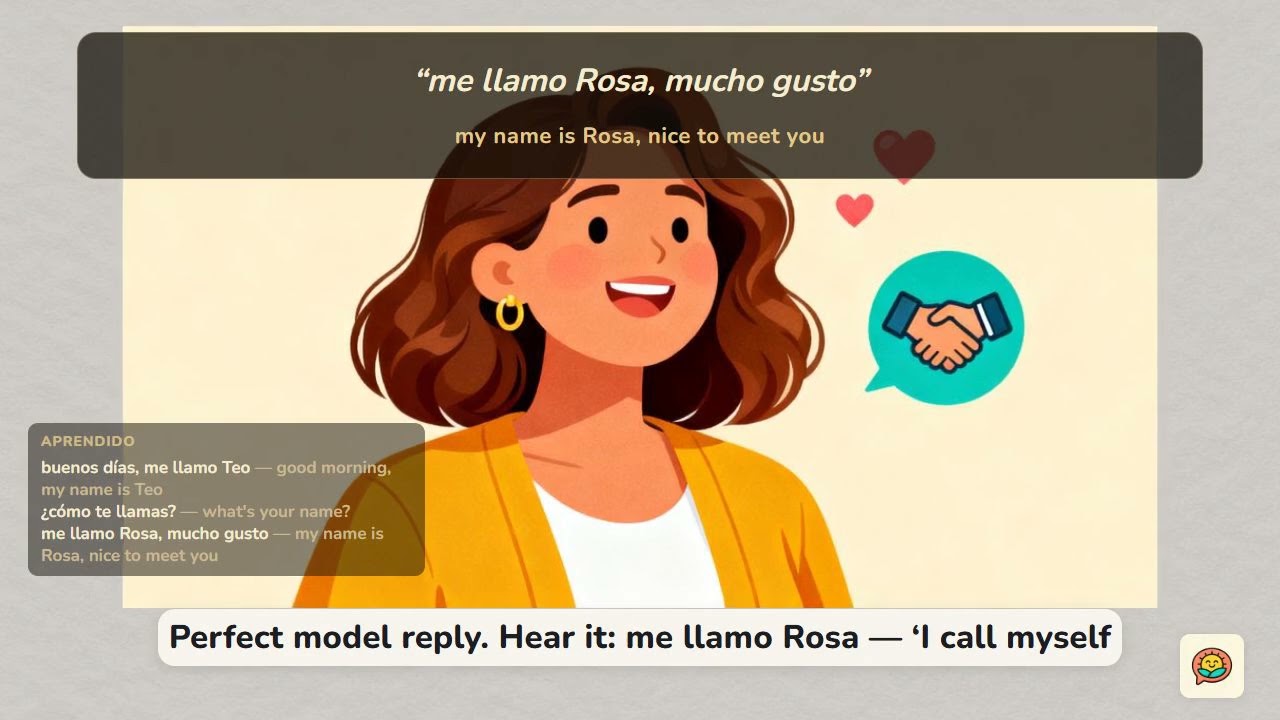 Episode 05 · Repaso — A morning at Rosa's café