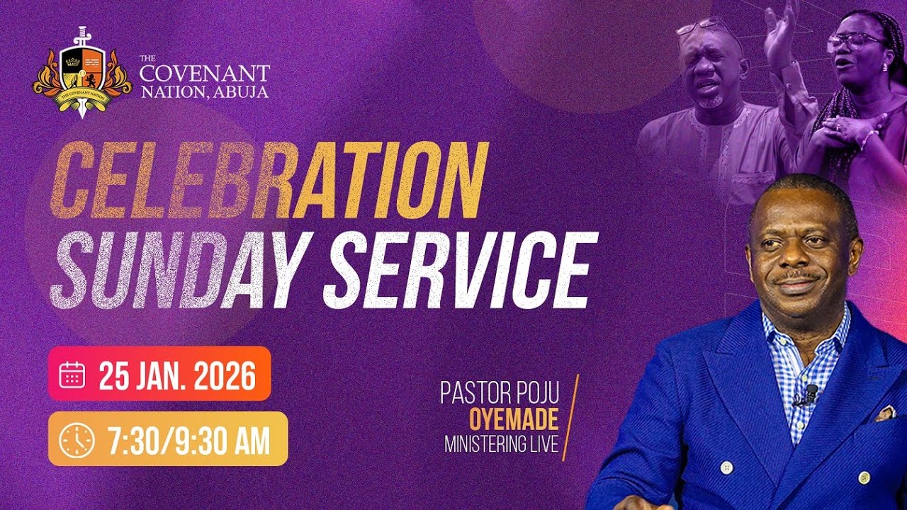 Celebration Sunday Service || 25th January 2026 || Second Service - YouTube