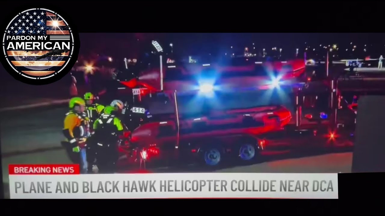 Black Hawk Helicopter And Plane Collide And Crash Into Potomac River ...