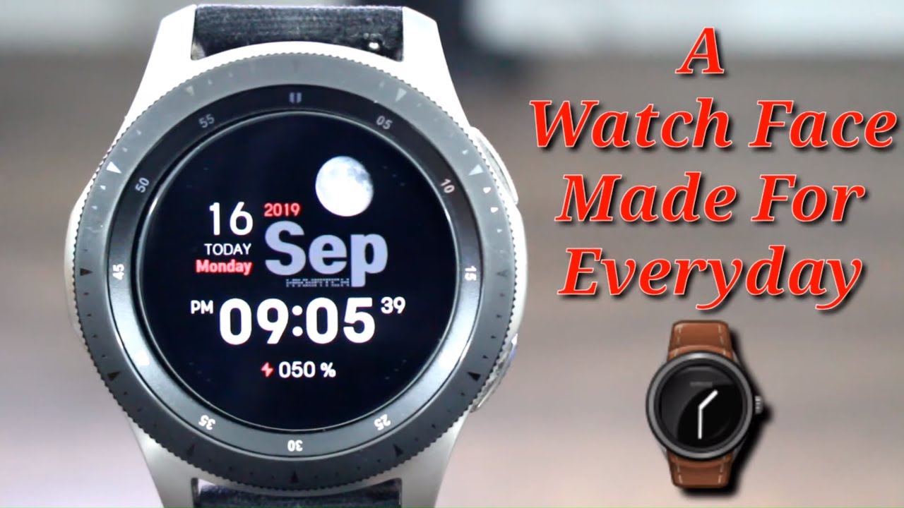 Top Galaxy Watch/Galaxy Watch Active 2 Watch Face Of The Day - YouTube
