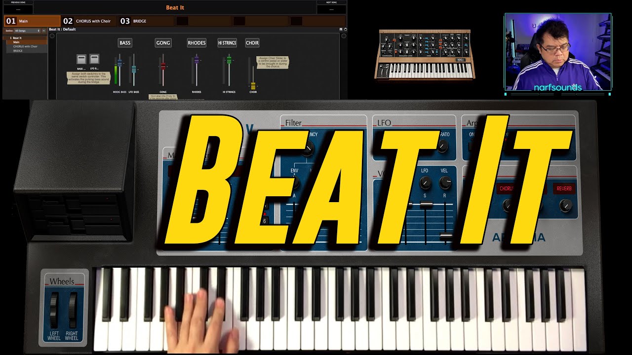 Beat It: Майкл Джексон, каверы 80-х, сет из 4 концертов + Arturia V-Collection X