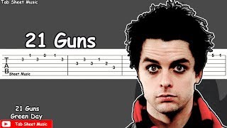 Green Day - 21 Guns Guitar Tutorial