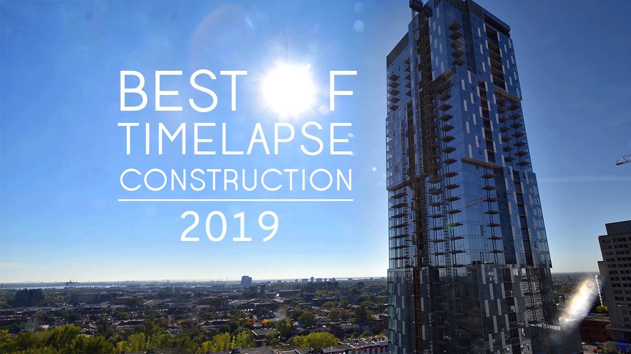Best of Timelapse Construction 2019 - YouTube