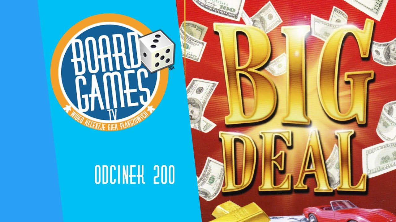 Big Deal - wideo recenzja, gra planszowa G3 - YouTube