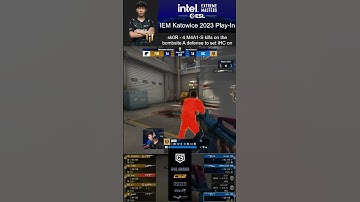 sk0R - 4 M4A1-S kills on the bombsite A defense to se.. (FURIA vs IHC) - IEM Katowice 2023 Play-In