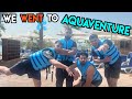 We went to the worlds biggest waterpark  i dubai vlog 3