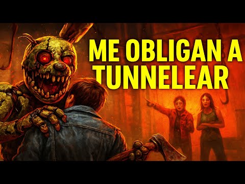 I DIDN'T WANT TO TUNNEL... BUT THEY FORCED ME | Brutal beating with SPRINGTRAP | Dead by Daylight...
