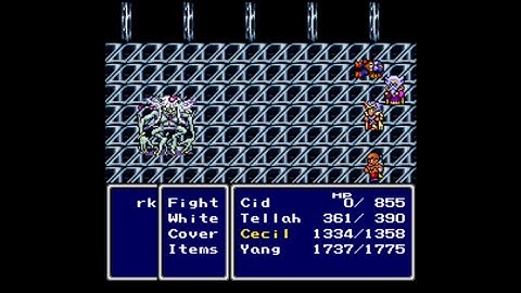 Final Fantasy 4 (Japanese Easy Type) - Part 7 - Dark Elf
