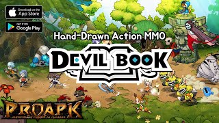 Devil Book ENGLISH Gameplay Android / iOS (2D Open World MMORPG) screenshot 3