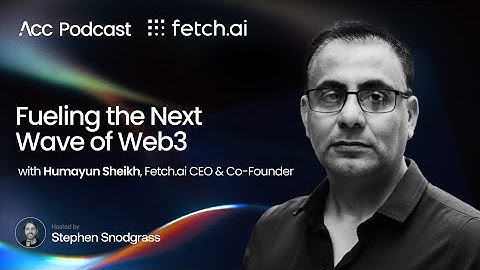 AI Founder Humayun Sheikh on Decentralized AI, Token Utility, the Next Wave of Web3 | Acc Podcast #7