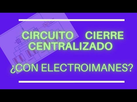 Cierre Centralizado ELECTROMAGNÉTICO. Funcionamiento, Diagnosis. 💥Con dos bobinas💥