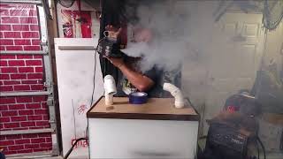 Roberts Fogger follow up with a fan versus fogger