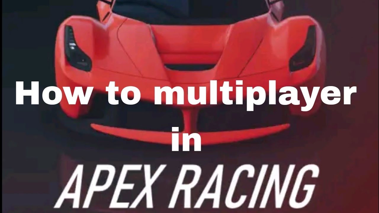 how to multiplayer in apex racing 2023!!! - YouTube