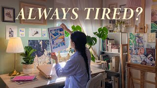 The Secret why you´re always Tired ⭐️ Plane Museum, Toy Workshop & Watercolor Painting 🪁 Art Vlog