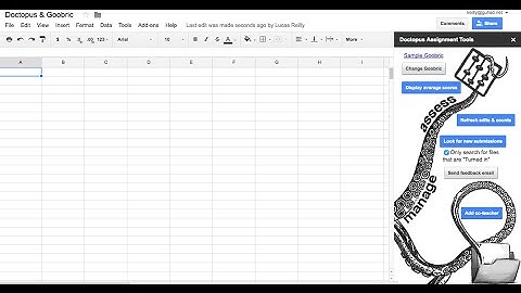 Ingesting a Google Classroom Assignment - Doctopus