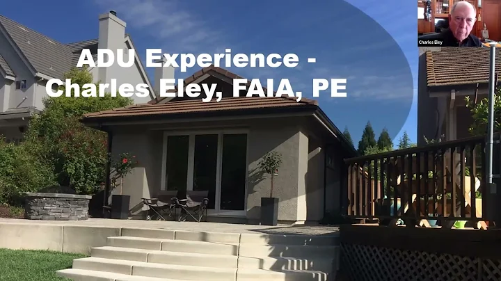 California Accessory Dwelling Units: A Webinar for Design Professionals