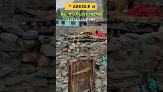 Pakistan Ka Akhiri Gaon Askole Village Near K2 Mountain K2 Base Camp Trek Gilgit Baltistan