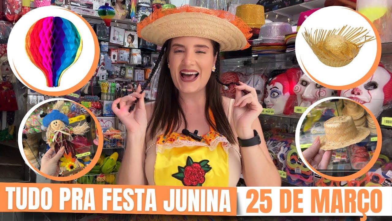 FESTA JUNINA NA 25 DE MARÇO - DECORAÇÃO E FANTASIAS LOJA BIVOLT HOUSE ...