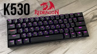 Redragon K530 Draconic 60% Wireless Mechanical Keyboard Review Budget Beast
