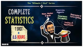 Statistics in 1 Shot | Complete Revision | Engineering Mathematics