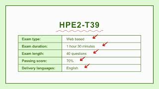 HPE2-T39 Practice Exam | Pass HPE Morpheus VM Essentials Software Exam