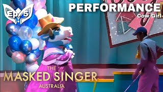 Ep. 5 Cow Girl Sings "Not Pretty Enough" | The Masked Singer AU | Season 5