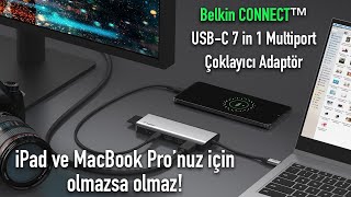 Artık her şey TypeC çıkışlı, mutlaka bir Hub’a sahip olmalısınız! Belkin Connect USBC’yi inceledik