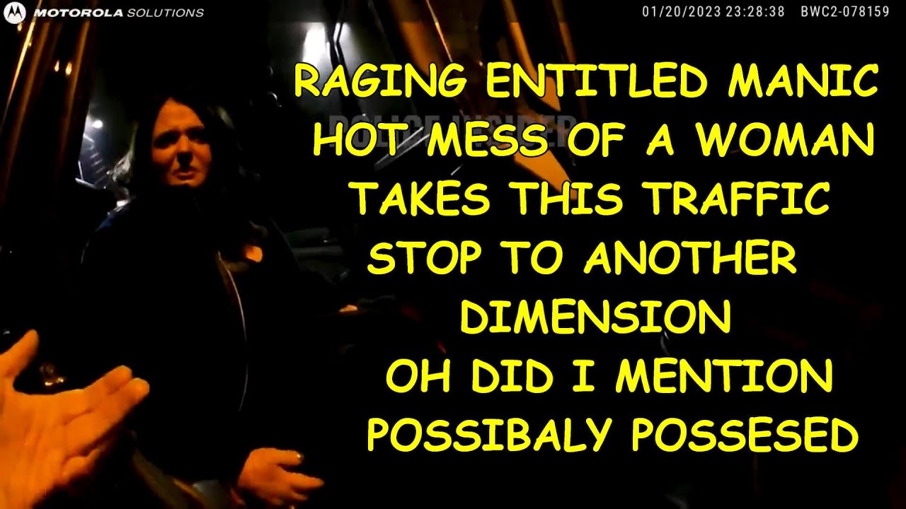 Raging Woman Refuses To Exit Truck Turns Traffic Stop Into A NIGHTMARE ...