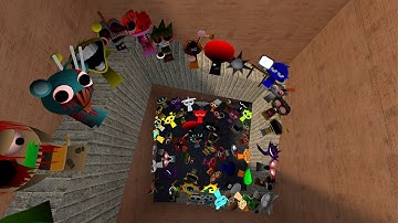 Nightmare Sprunki Nextbot Chase me in Maze Gmod !