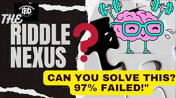 Riddles  🧠 #riddles Challenge97% Will Fail!