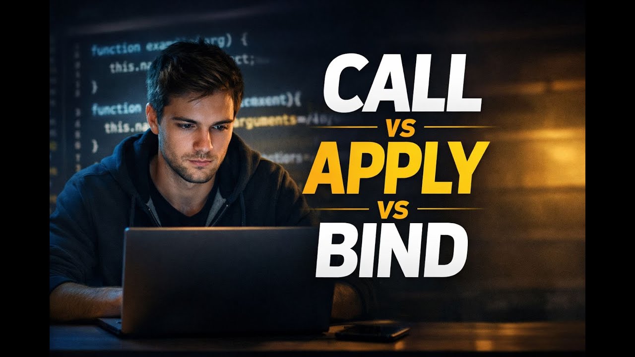JavaScript Call, Apply & Bind Explained Simply | Frontend Must-Know