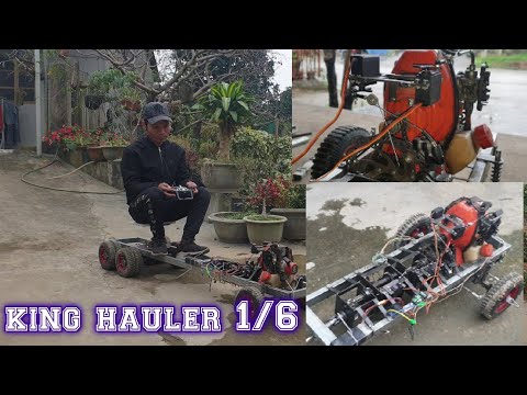 Video king hauler scale 1/6, part5, Check the wheel and... - youtube