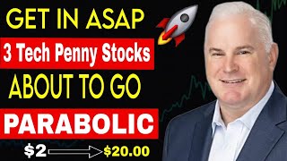3 Tech Penny Stocks Under $5 About to Explode in 2025! Buy Now!