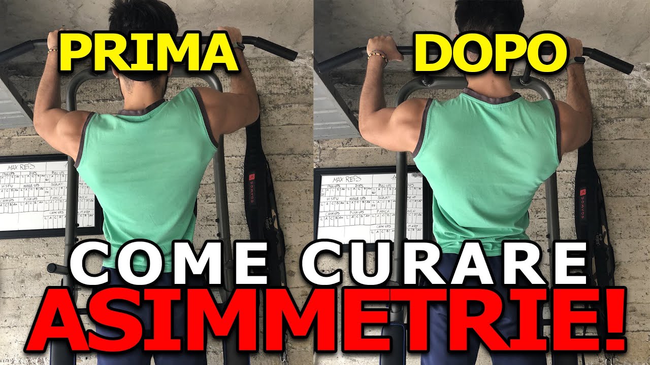 COME CORREGGERE ASIMMETRIE NEGLI ESERCIZI