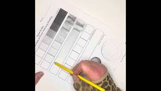 Fill out the value scales worksheet. Full video sped up.