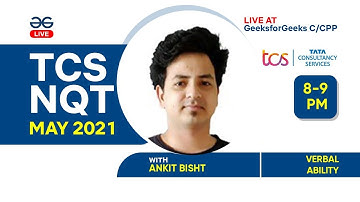 TCS NQT 2021 Placement Preparation | Verbal Ability | GeeksforGeeks C/CPP