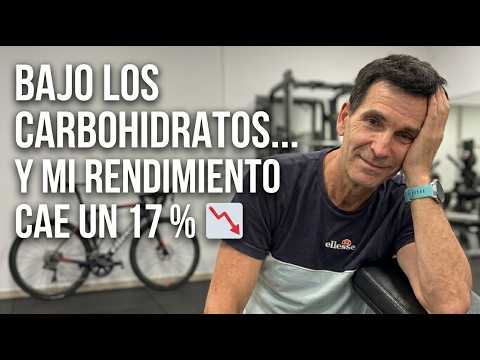 Bajo carbohidratos y mi rendimiento cae un 17%
