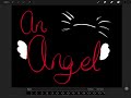 Who are you? An angel. #animatry #animation #animator #art #procreate