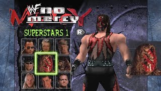 WWF No Mercy - All Characters & Complete Roster