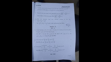 Solution of maths paper, Class 12, Jac board 2020 sec A and B