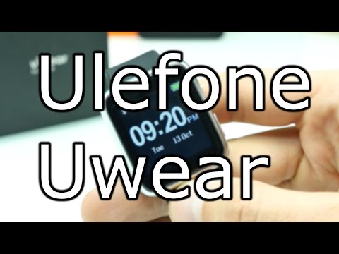 Ulefone Uwear Full Review - Cheapest Full Metal Smartwatch - Iwatch Look-alike [4K]