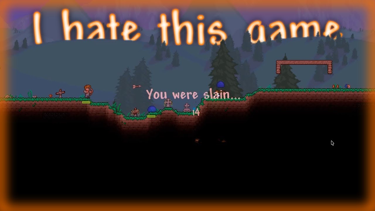 Just some Terraria Hardcore attempts... - YouTube