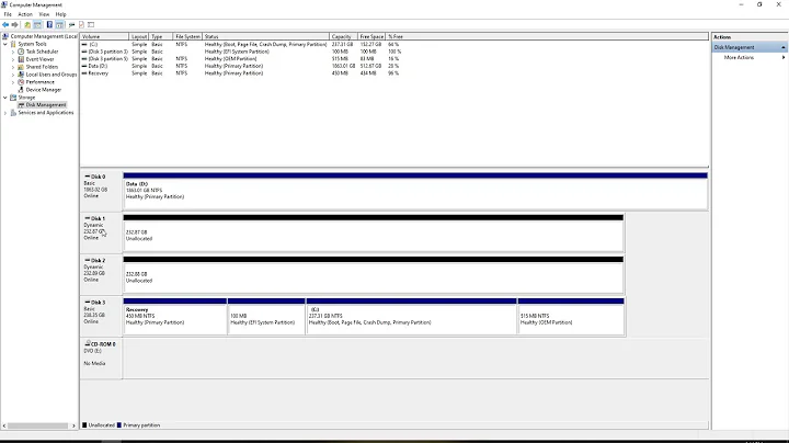 RAID 1 - Windows 10 Mirrored Volume