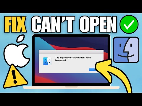 Как исправить ошибку «Это приложение не открывается» (Mac)