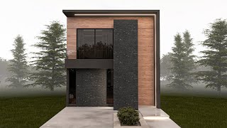 House Design 6x20 Meters | Casa de 6x20 metros