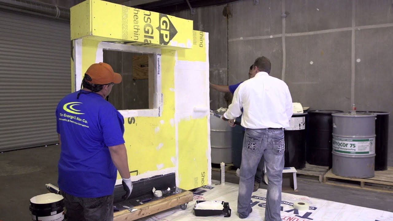 DuPont™ Tyvek® Fluid Applied Product Demonstration YouTube