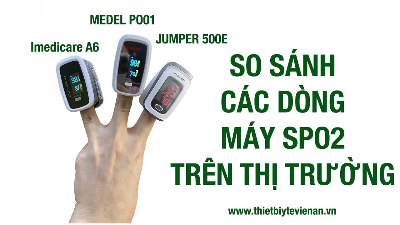 REVIEW Các Dòng Máy SPO2 đo nồng độ oxy Trên Thị Trường ...