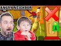 KIZGIN KOMŞUNUN GİZLİ KAPISININ ARKASINDA NE VAR?! | ANGRY NEIGHBOR OYNUYORUZ