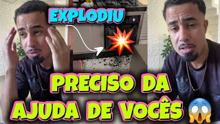 VOLTEI PRA CASA E ISSO ACONTECEU COM MEU FORNO 💥
